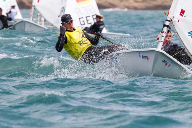 2014 ISAF Sailing World Cup Mallorca, day 5 - Marit Bouwmeester (NED), Laser Radial © Thom Touw http://www.thomtouw.com